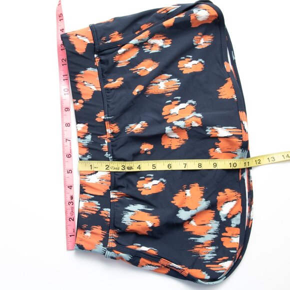 Garnet Hill Tankini Set Bathing Suit 2 Piece Swimwear Racerback Top Blue 4 New - Picture 10 of 11